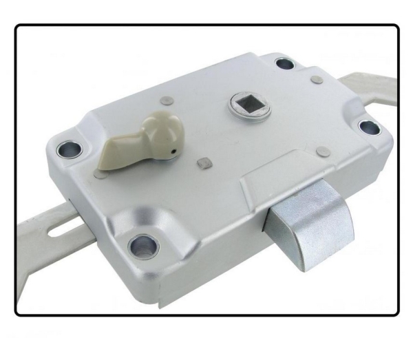 Cargo side door lock mechanism Bus until 7.1967 211841605D-vw-bus-t1-OEM